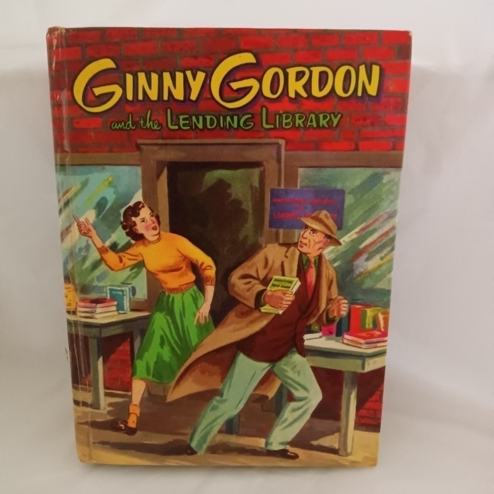 Vintage 1954 Ginny Gordon Lending Library Hardcover